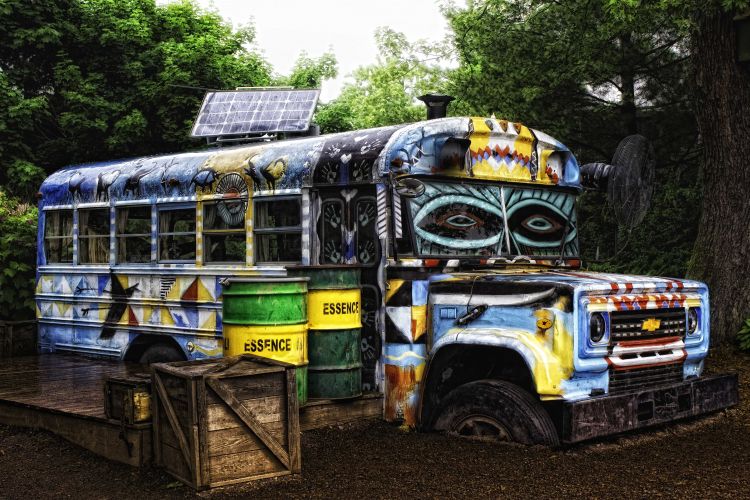 Fonds d'cran Transports divers Bus - Autocars Bus safari