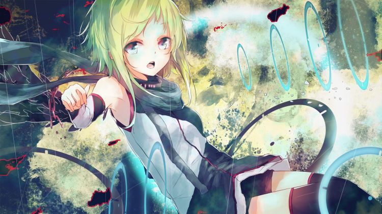 Wallpapers Manga Vocalods Megpoid Gumi