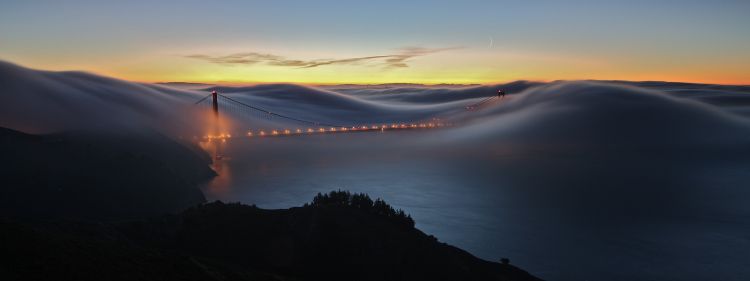 Wallpapers Constructions and architecture Bridges - Aqueduct Golden Gate