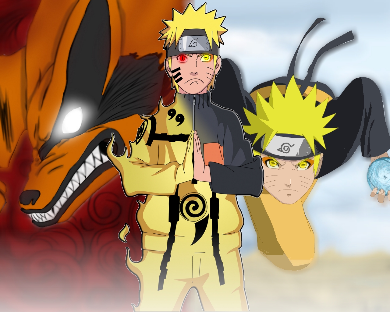 Wallpapers Manga Naruto naruto mode chakra et ermite