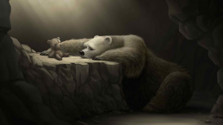 Wallpapers Digital Art Animals Ours et nounours