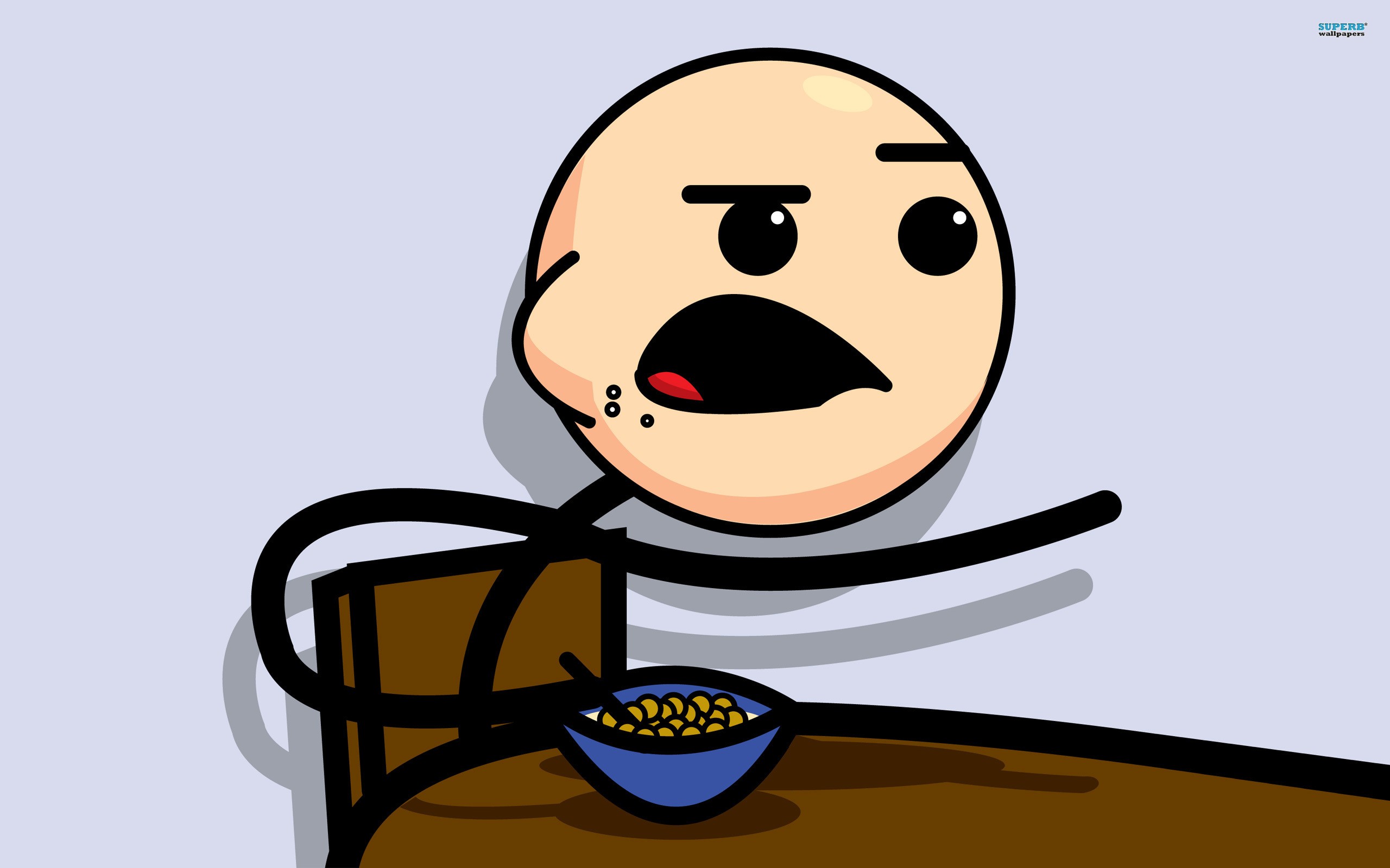 Wallpapers Digital Art Characters Cereal Guy