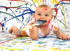  People - Events Enfant peinture