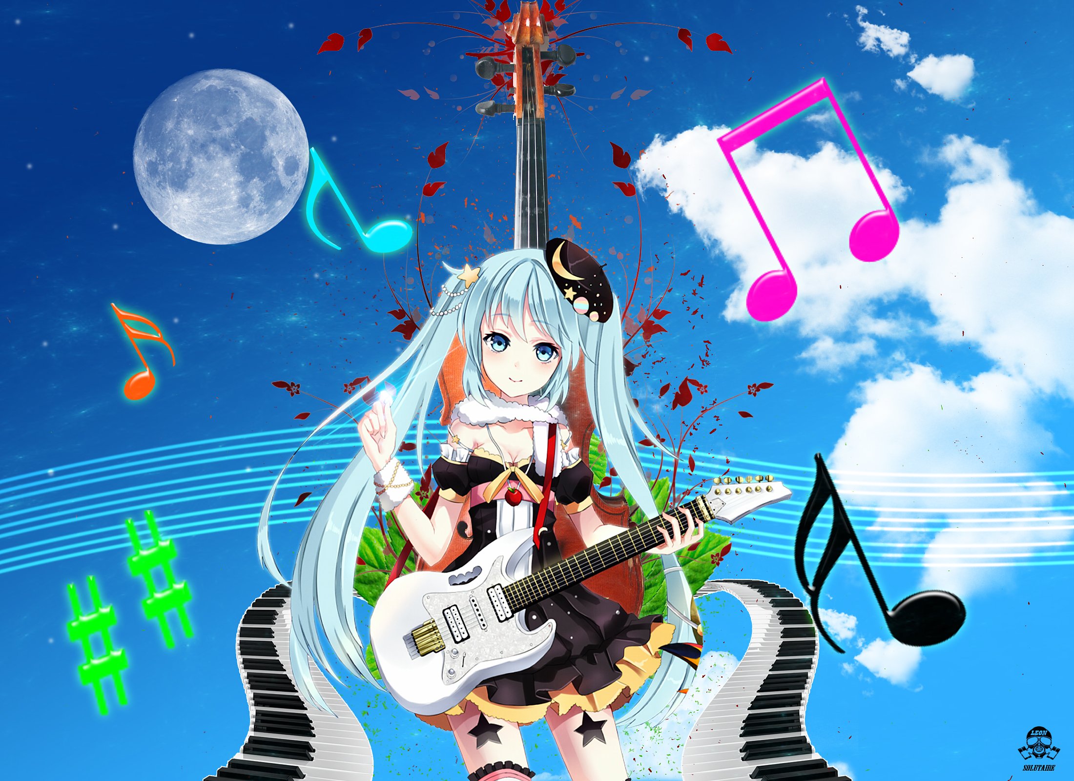 Wallpapers Manga Vocalods music paradise