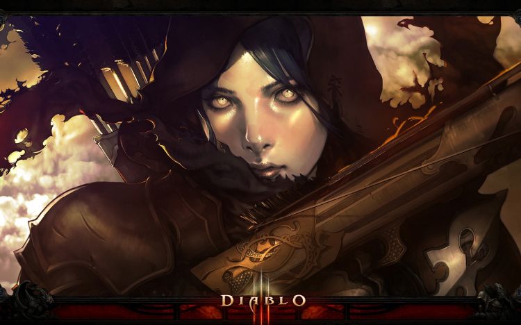 Wallpapers Video Games Diablo 3 Chasseur de dmons