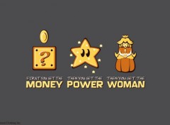  Video Games Mario : money power woman