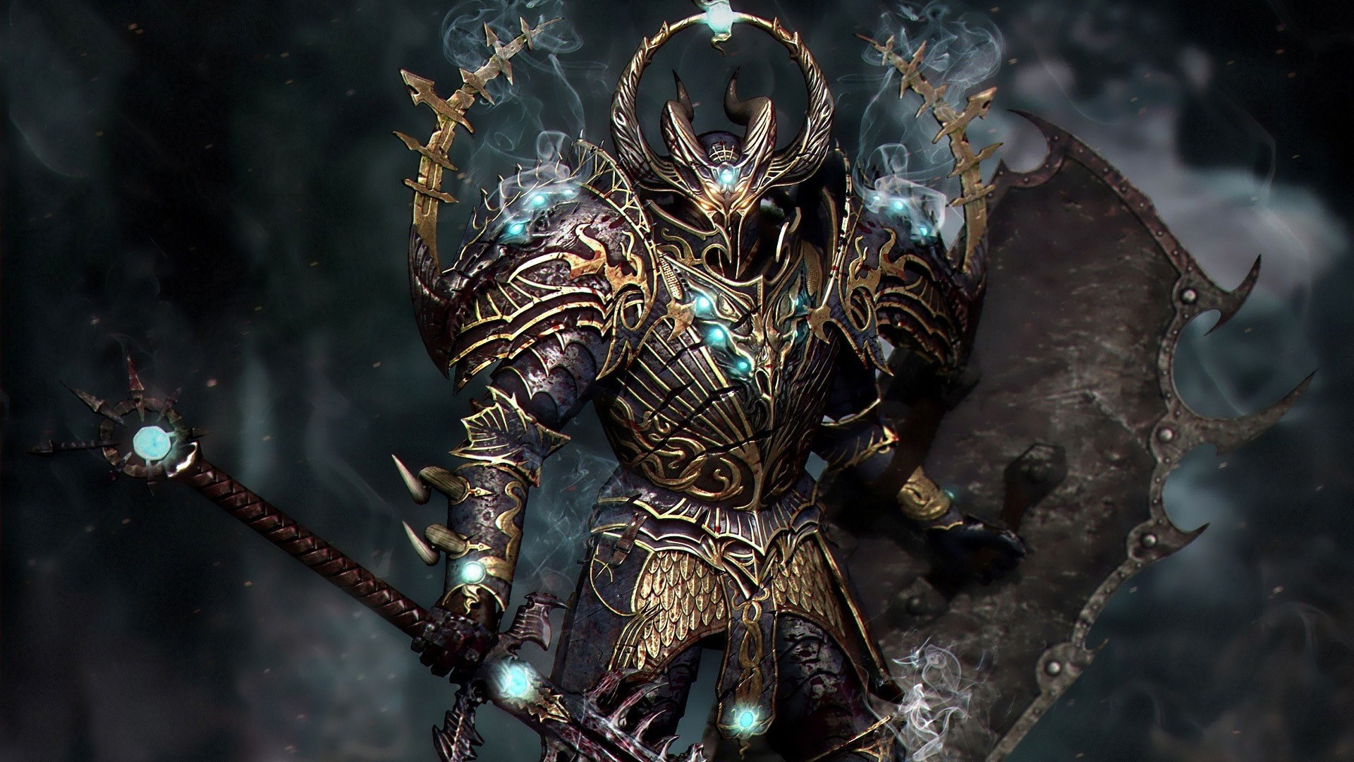 Wallpapers Video Games Warhammer Online : Age of Reckoning Tzeentch Knight