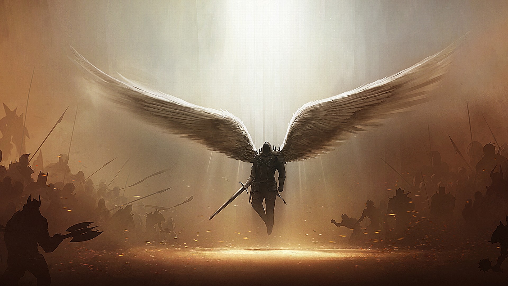 Fonds d'cran Jeux Vido Diablo 3 Tyrael