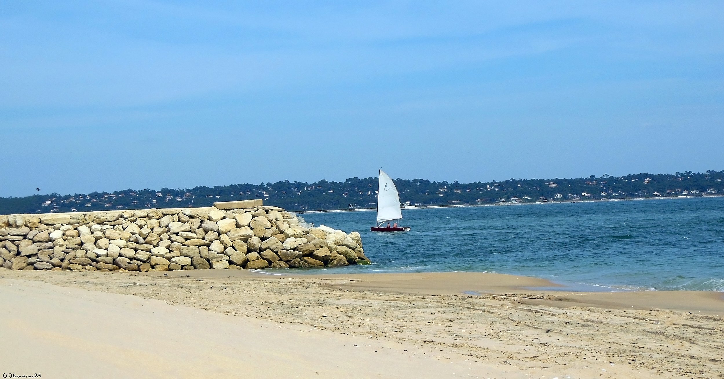 Wallpapers Nature Seas - Oceans - Beaches Entre du bassin d'Arcachon