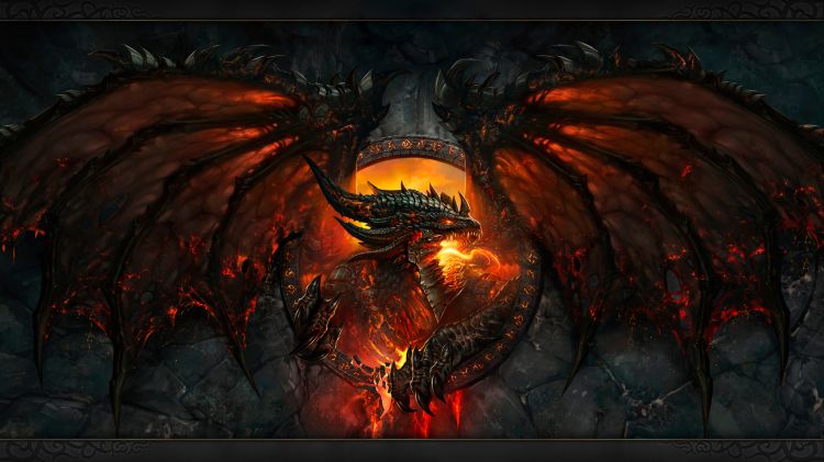 Wallpapers Video Games World of Warcraft: Cataclysm Deathwing