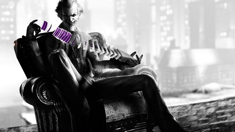 Fonds d'cran Jeux Vido Batman Arkham City The Joker