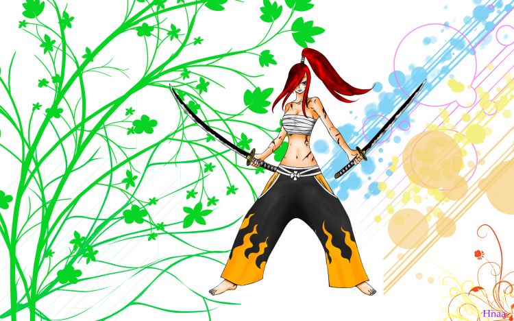 Fonds d'cran Manga Fairy Tail Erza