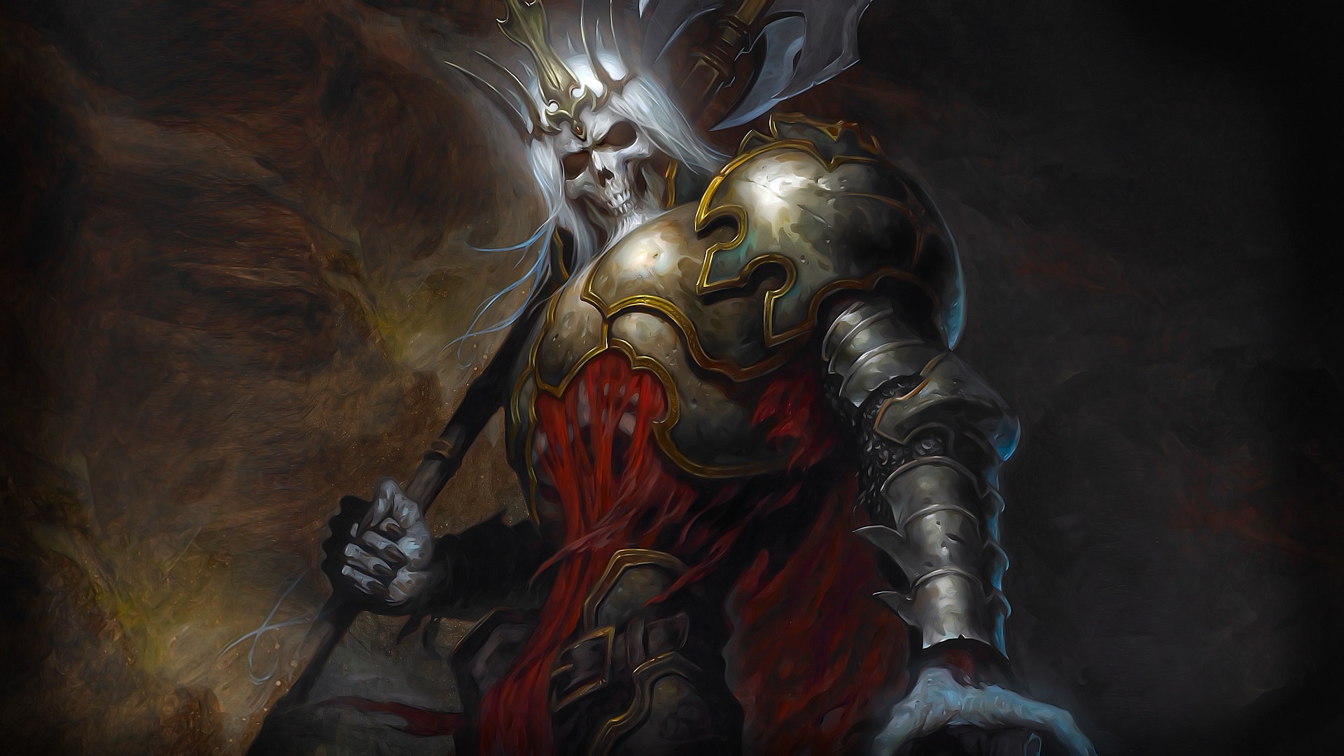 Wallpapers Video Games Diablo 3 Skeleton King