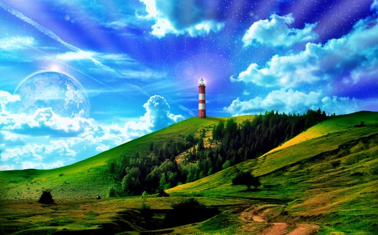 Wallpapers Digital Art Nature - Landscapes Wallpaper N306352