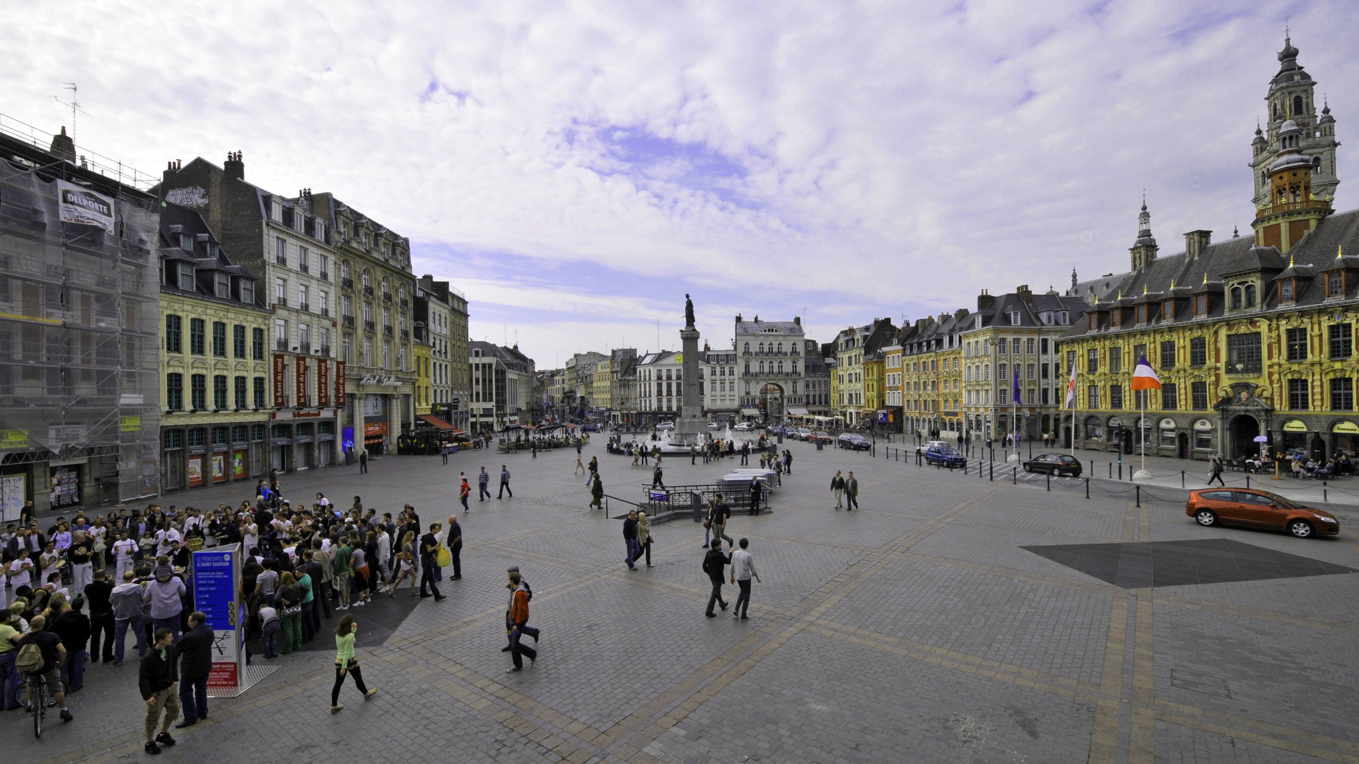 Wallpapers Constructions and architecture Cities - Towns La grand Place de Lille