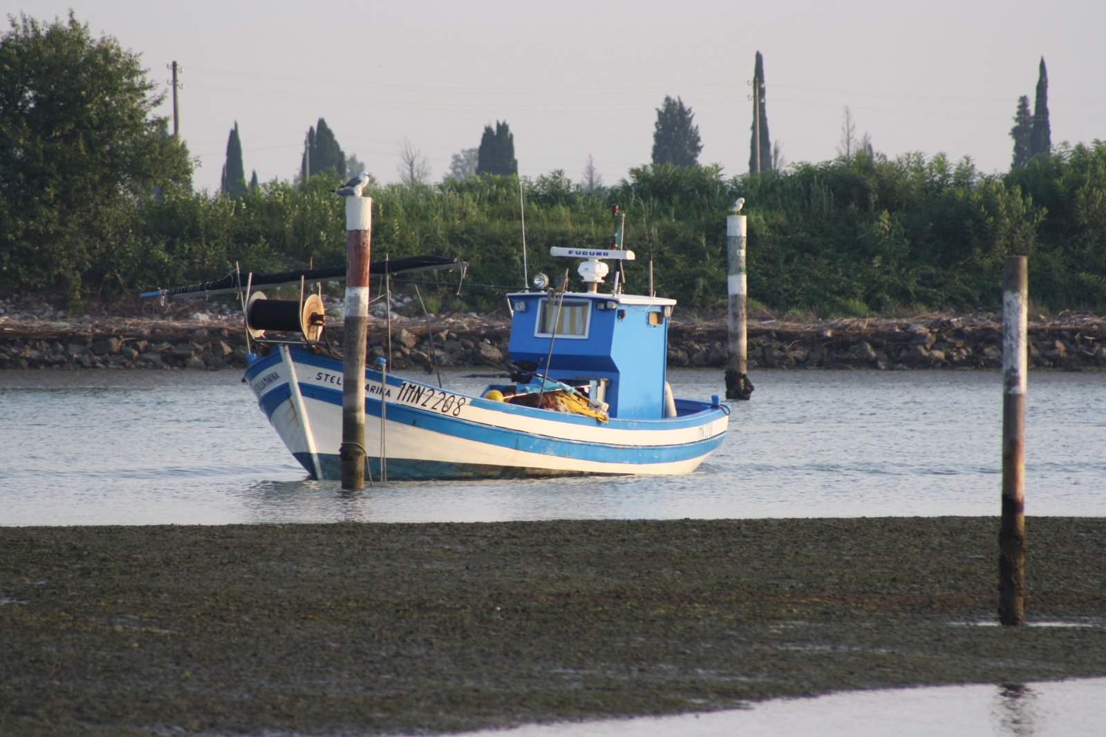 Wallpapers Boats Fishing Boats Isola di Grado, Italia