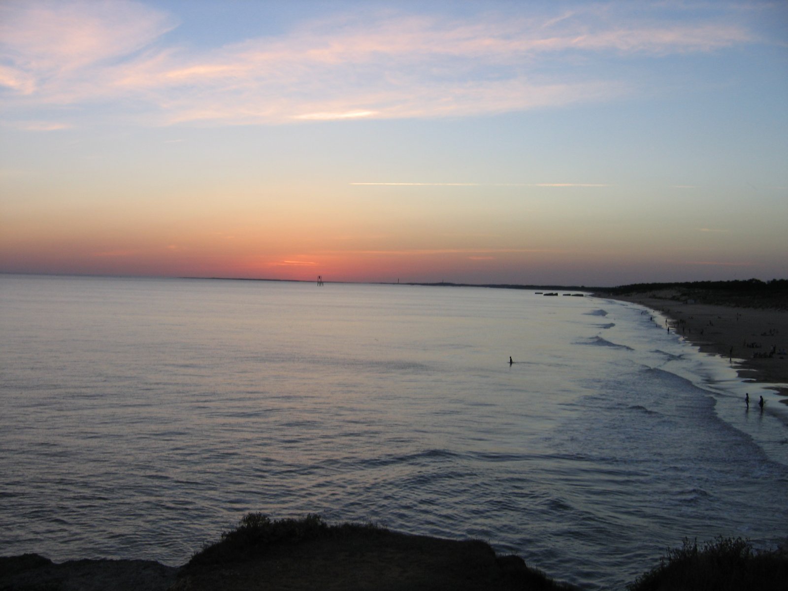 Fonds d'cran Nature Couchers et levers de Soleil la grande cote