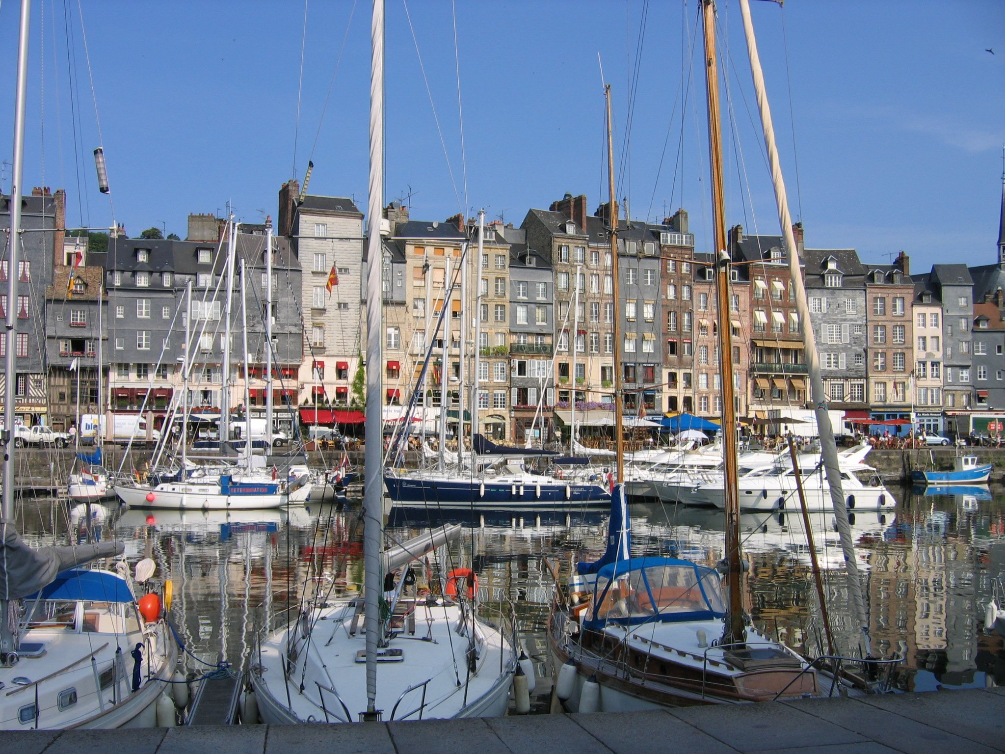 Wallpapers Constructions and architecture Harbours - Docks honfleur