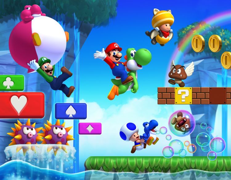 Fonds d'cran Jeux Vido New Super Mario Bros Wallpaper N306968