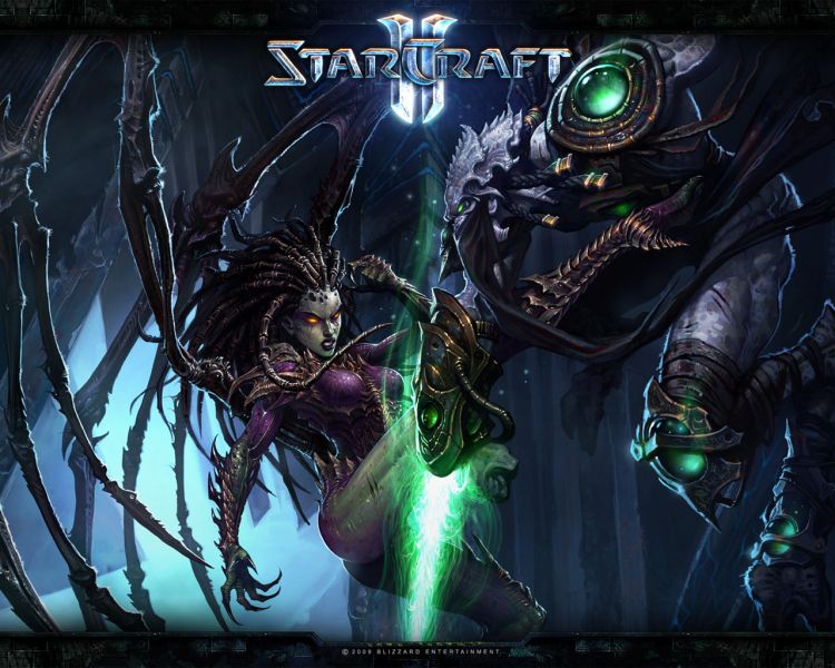 Wallpapers Video Games Starcraft 2 Kerrigan vs Zeratul