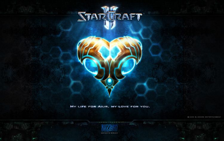 Wallpapers Video Games Starcraft 2 Saint Valentin protoss