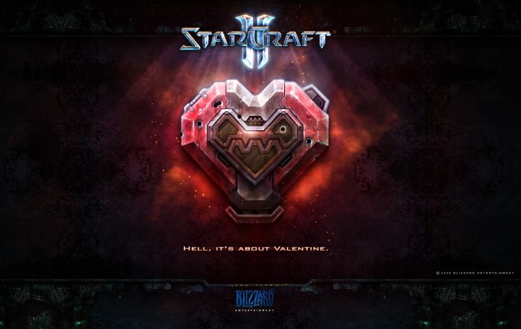 Wallpapers Video Games Starcraft 2 Saint Valentin Terran