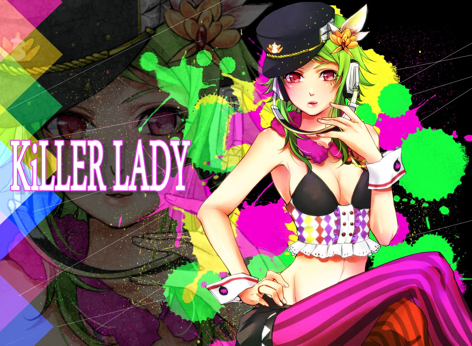 Fonds d'cran Manga Vocalods Killer lady!