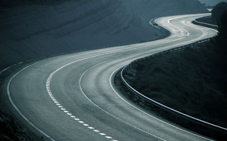 Fonds d'cran Constructions et architecture Routes - Autoroutes Zig Zag