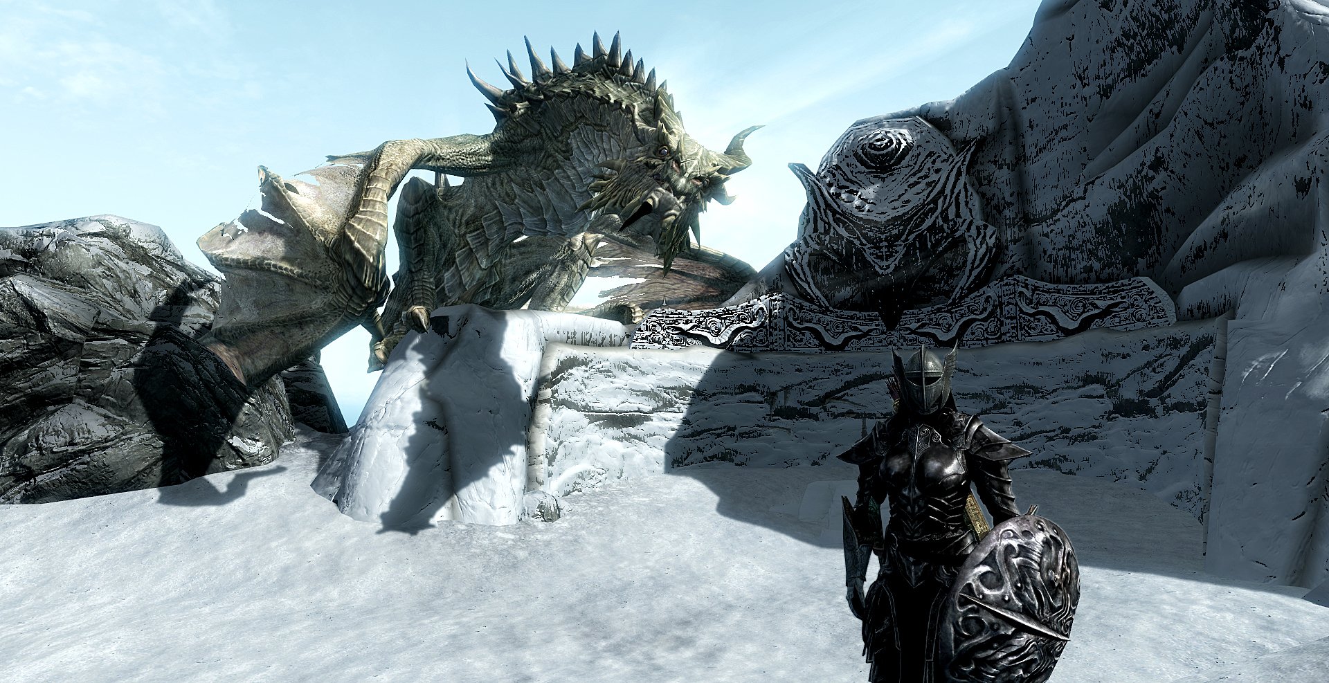 Fonds d'cran Jeux Vido The Elder Scrolls V: Skyrim Paarthurnax