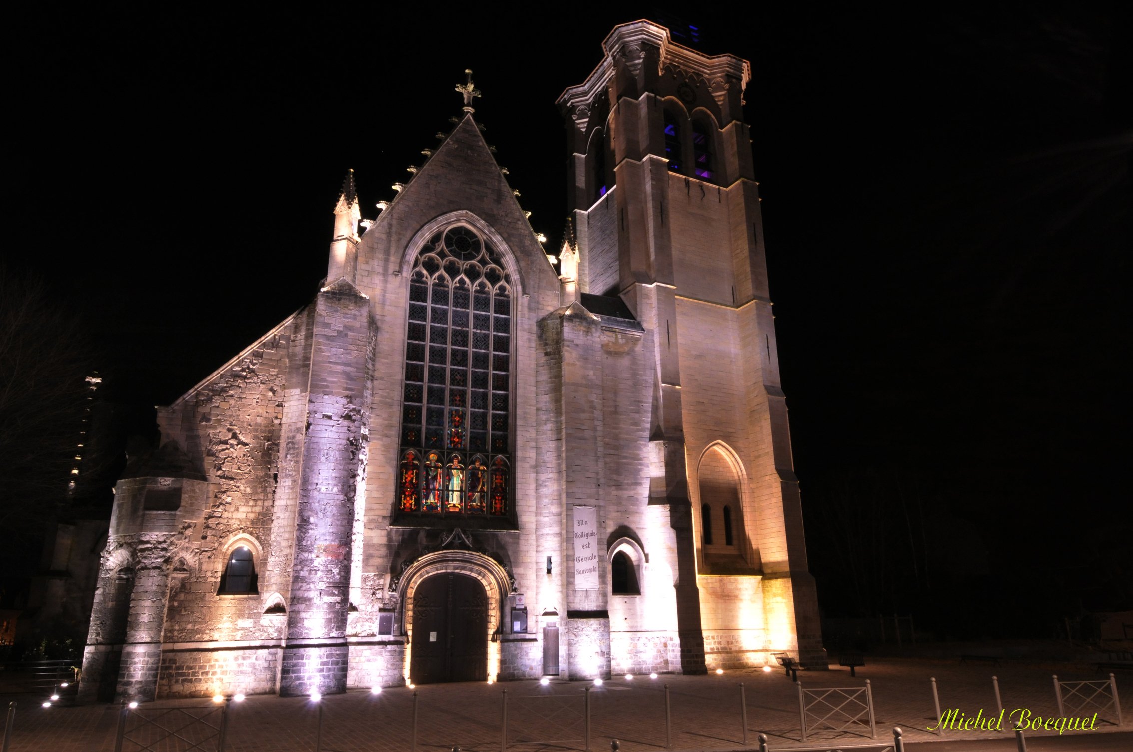 Fonds d'cran Constructions et architecture Edifices Religieux La collgiale St Piat de Seclin (59)