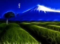  Digital Art Mont fuji