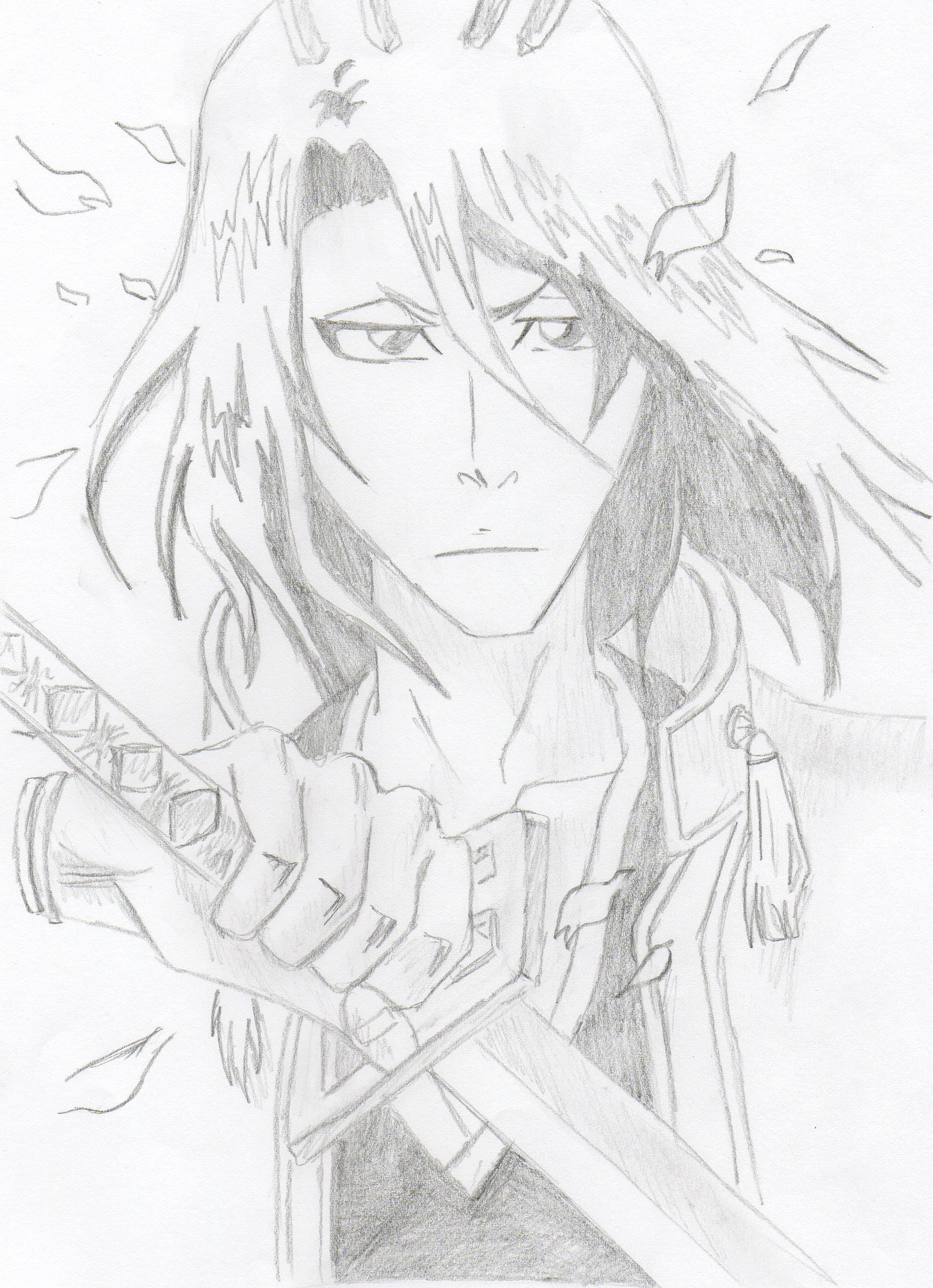 Fonds d'cran Art - Crayon Manga - Bleach 