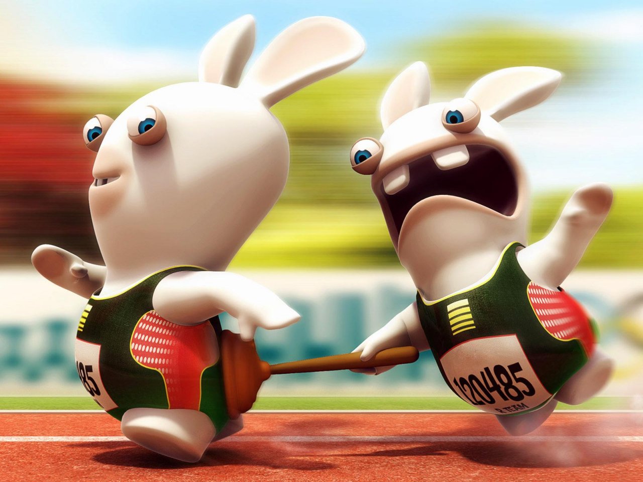 Wallpapers Video Games Rayman Raving Rabbids 2 