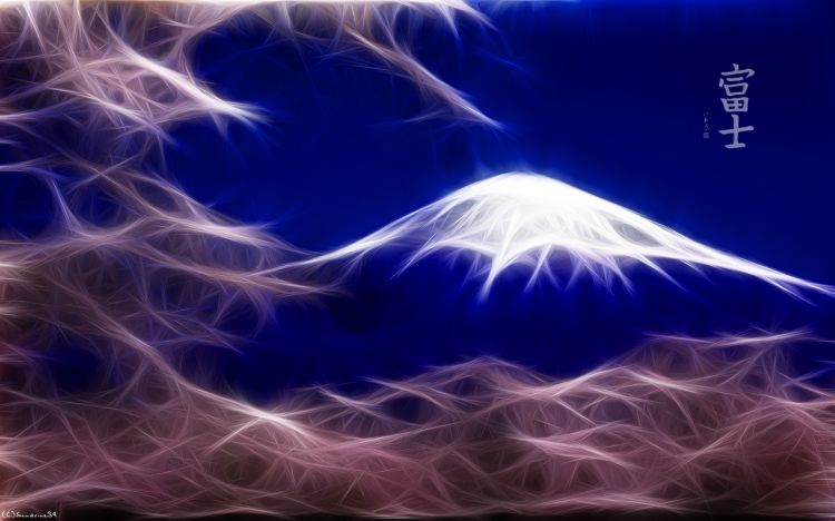 Wallpapers Digital Art Nature - Landscapes Fujiyama