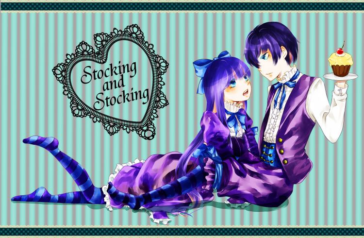 Fonds d'cran Manga Anarchy and Stocking Wallpaper N307260