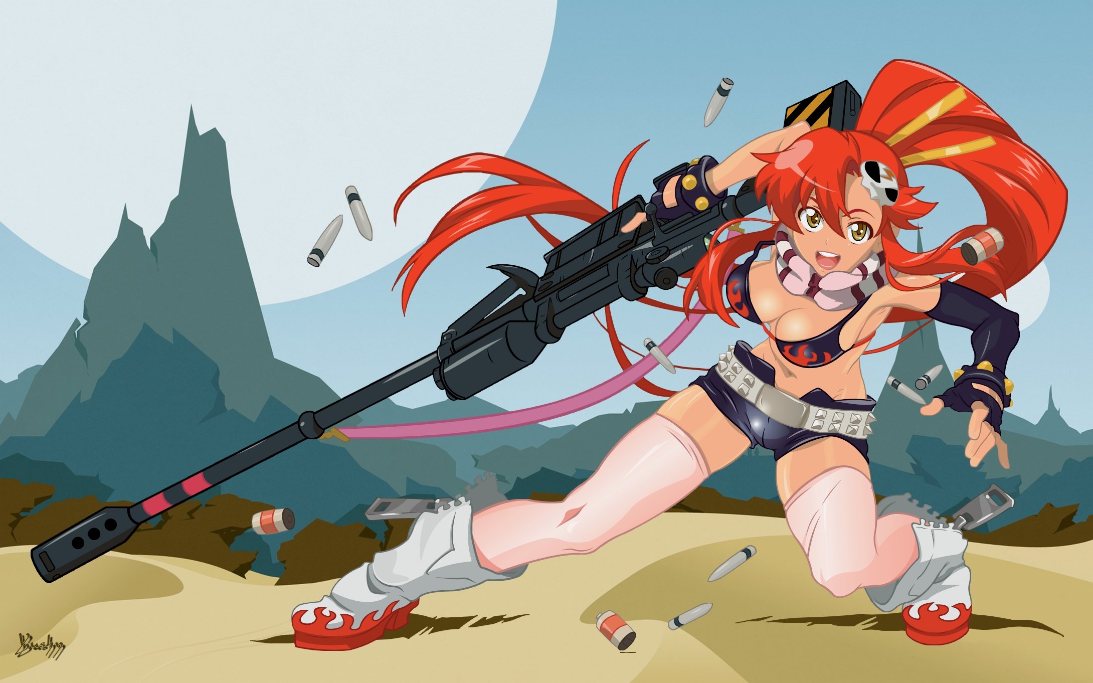 Fonds d'cran Manga Tengen Toppa Gurren Lagann Tengen Toppa Gurren Lagann