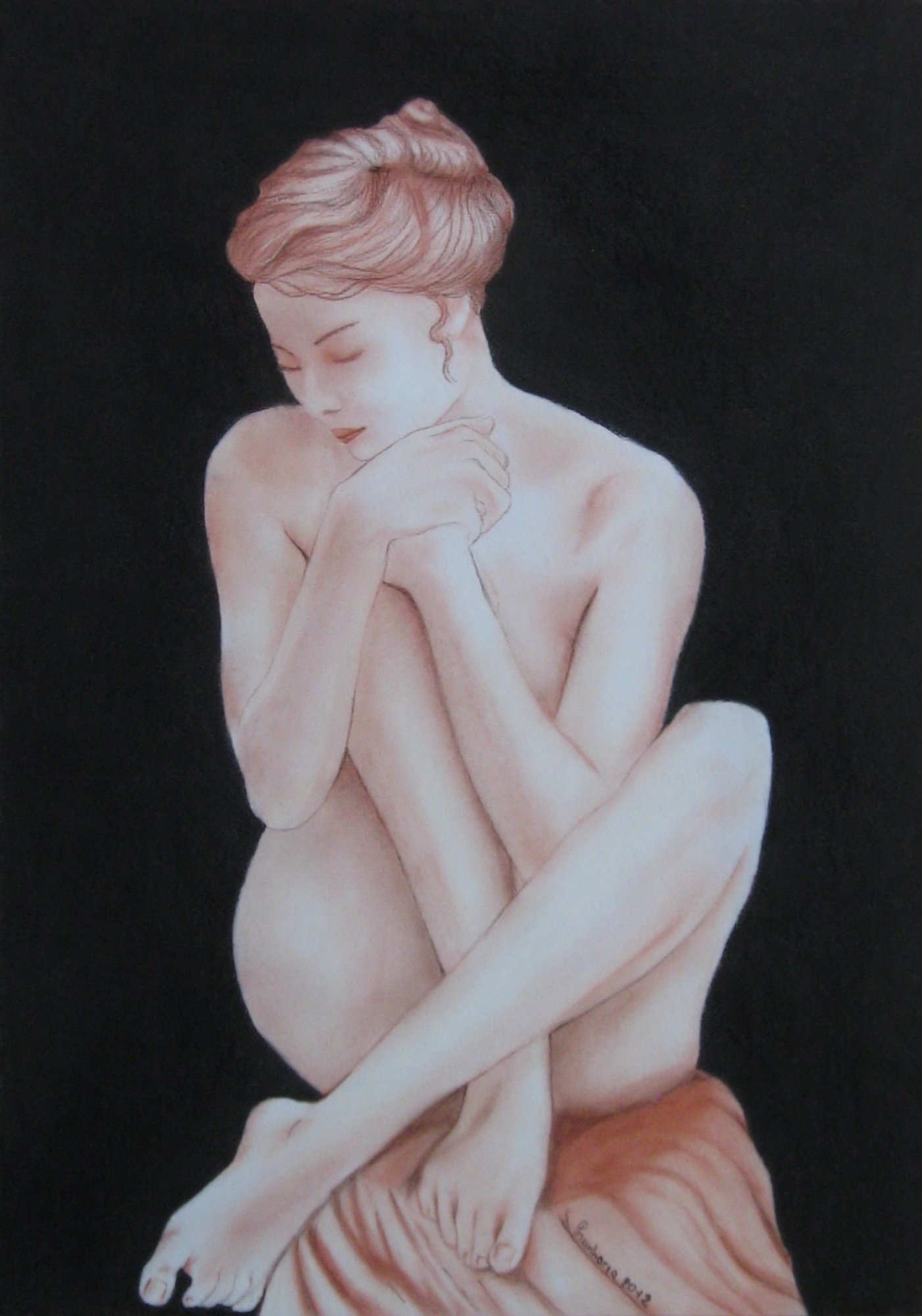 Fonds d'cran Art - Peinture Femmes - Fminit 2012 - Cocon