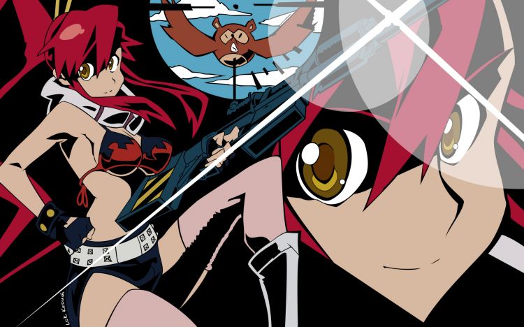 Fonds d'cran Manga Tengen Toppa Gurren Lagann Wallpaper N307382