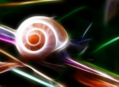  Digital Art Escargot