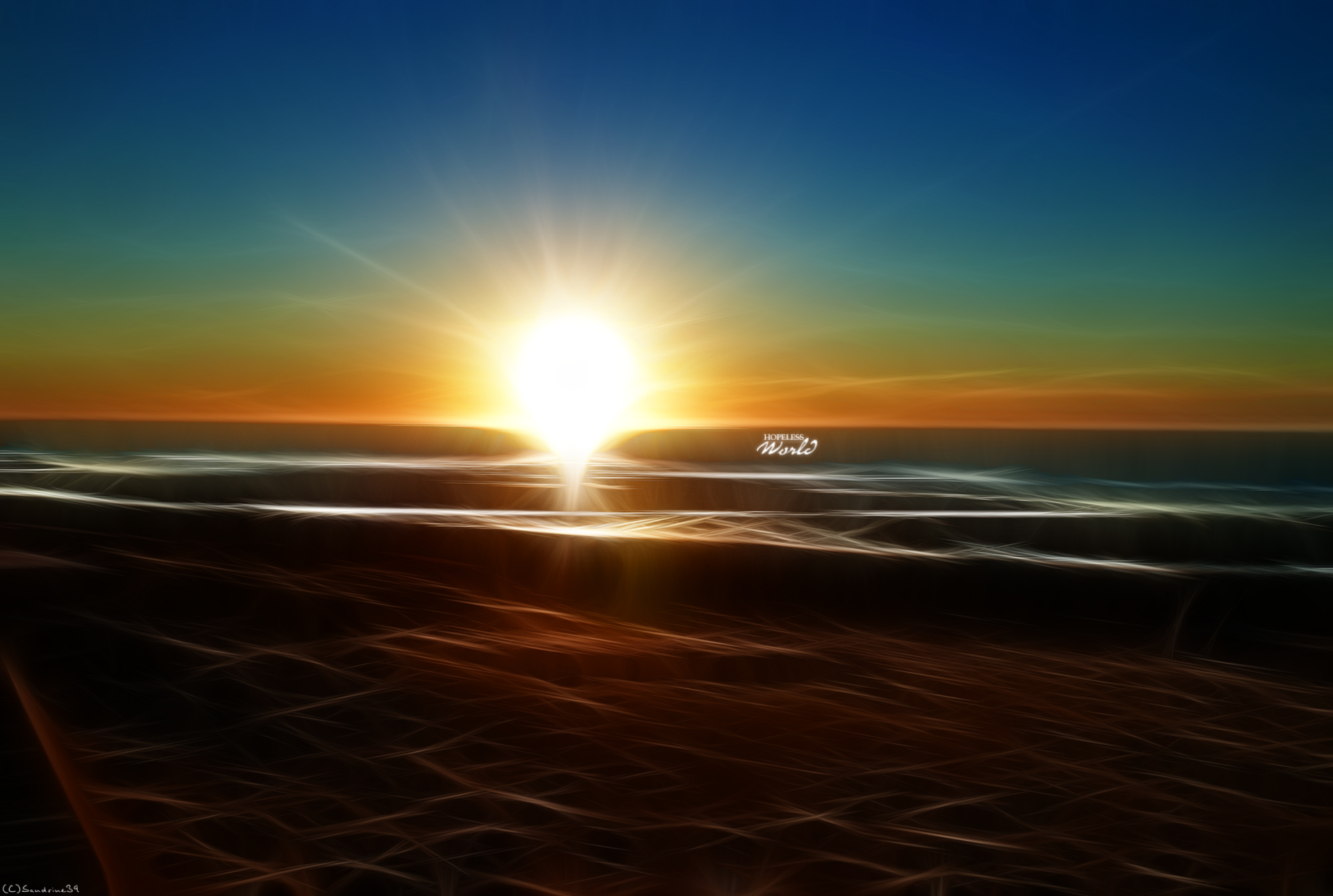 Wallpapers Digital Art Nature - Skies, sunsets 