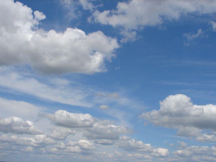 Fonds d'cran Nature Ciel - Nuages Ciel bleu 