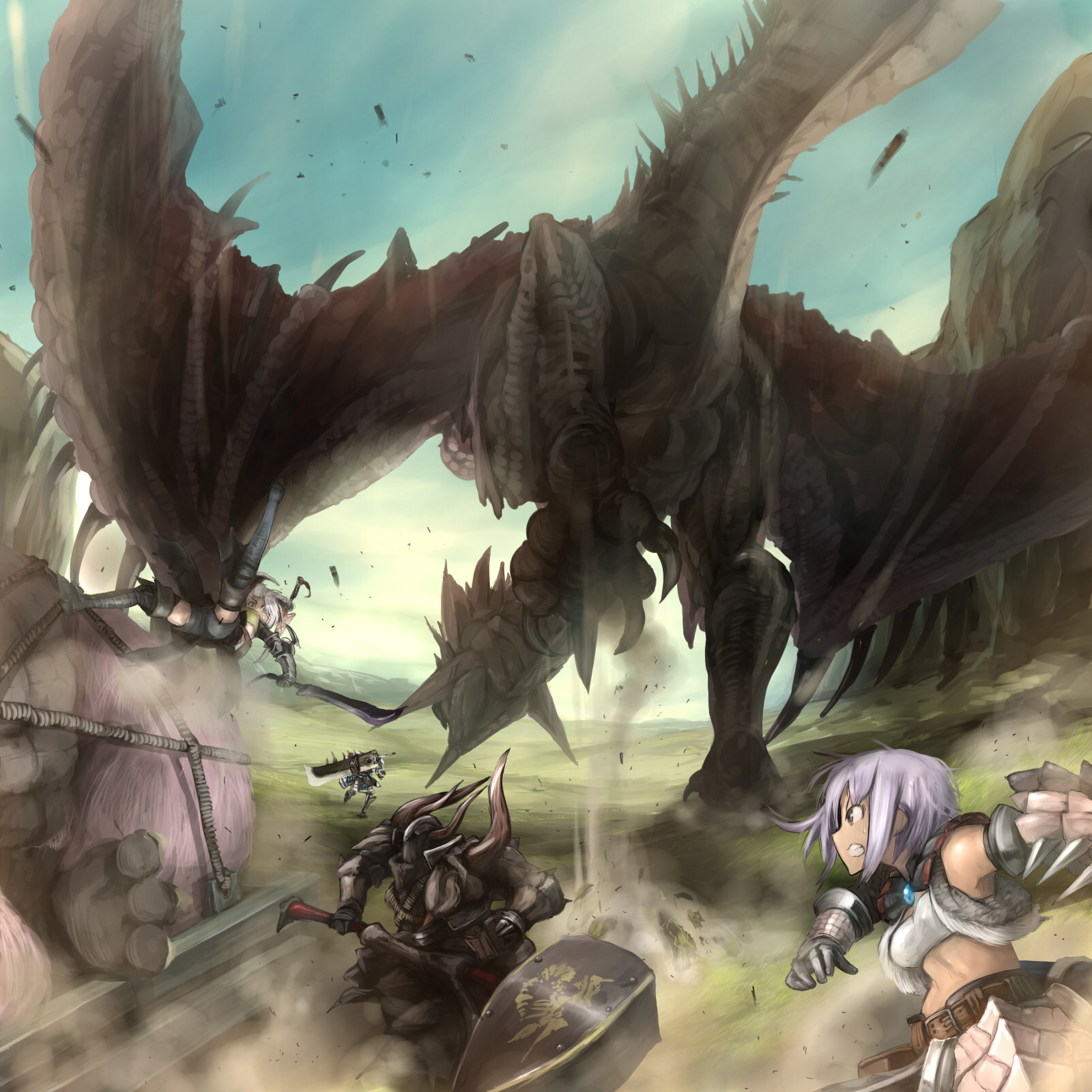 Wallpapers Video Games Monster Hunter saga 