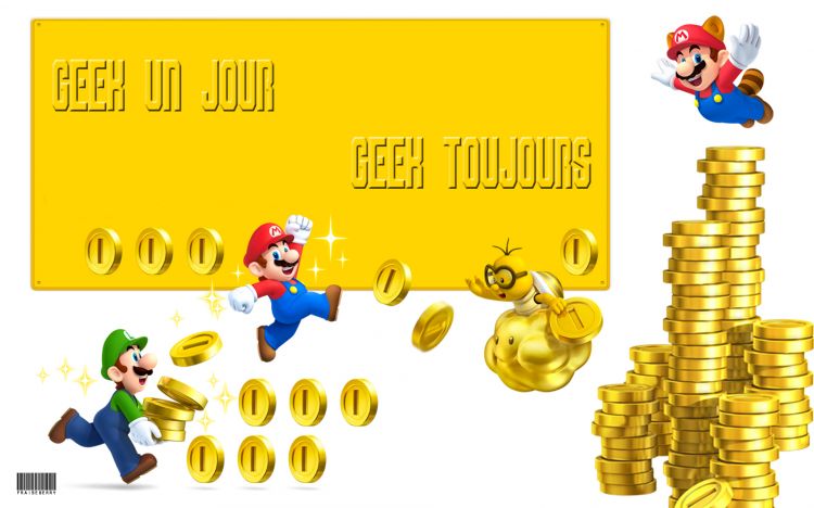 Wallpapers Video Games Mario Geek un jour geek toujours