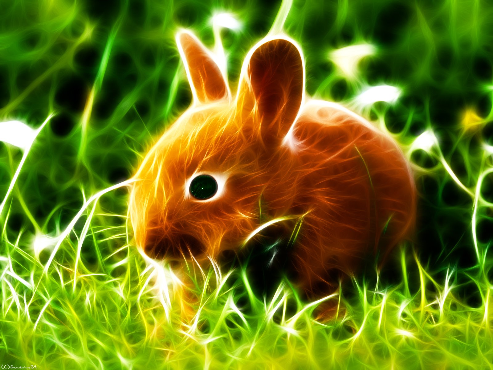 Wallpapers Digital Art Animals 