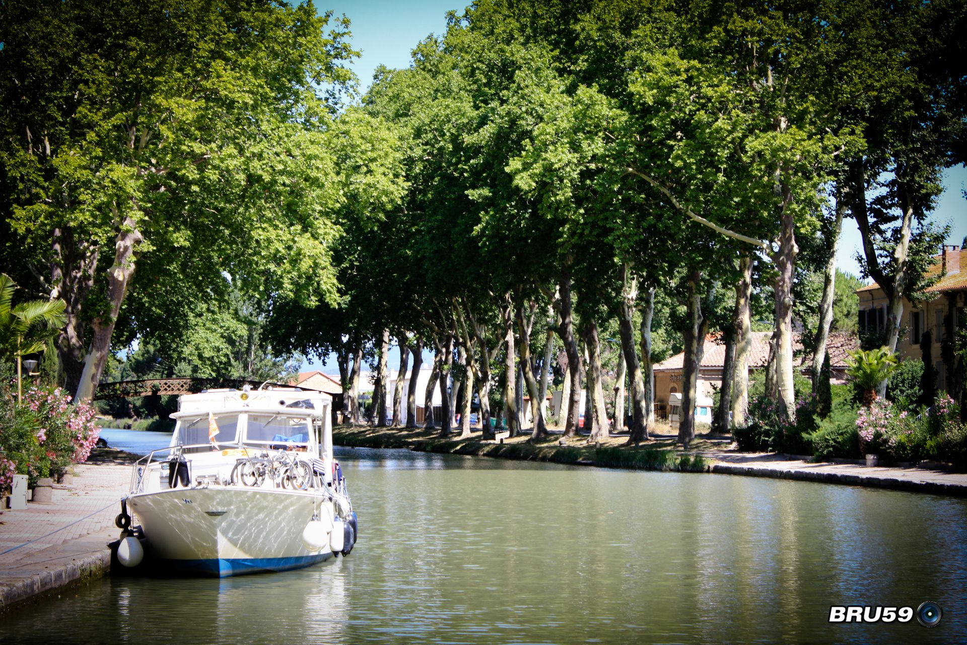 Fonds d'cran Voyages : Europe France > Languedoc-Roussillon Canal du midi