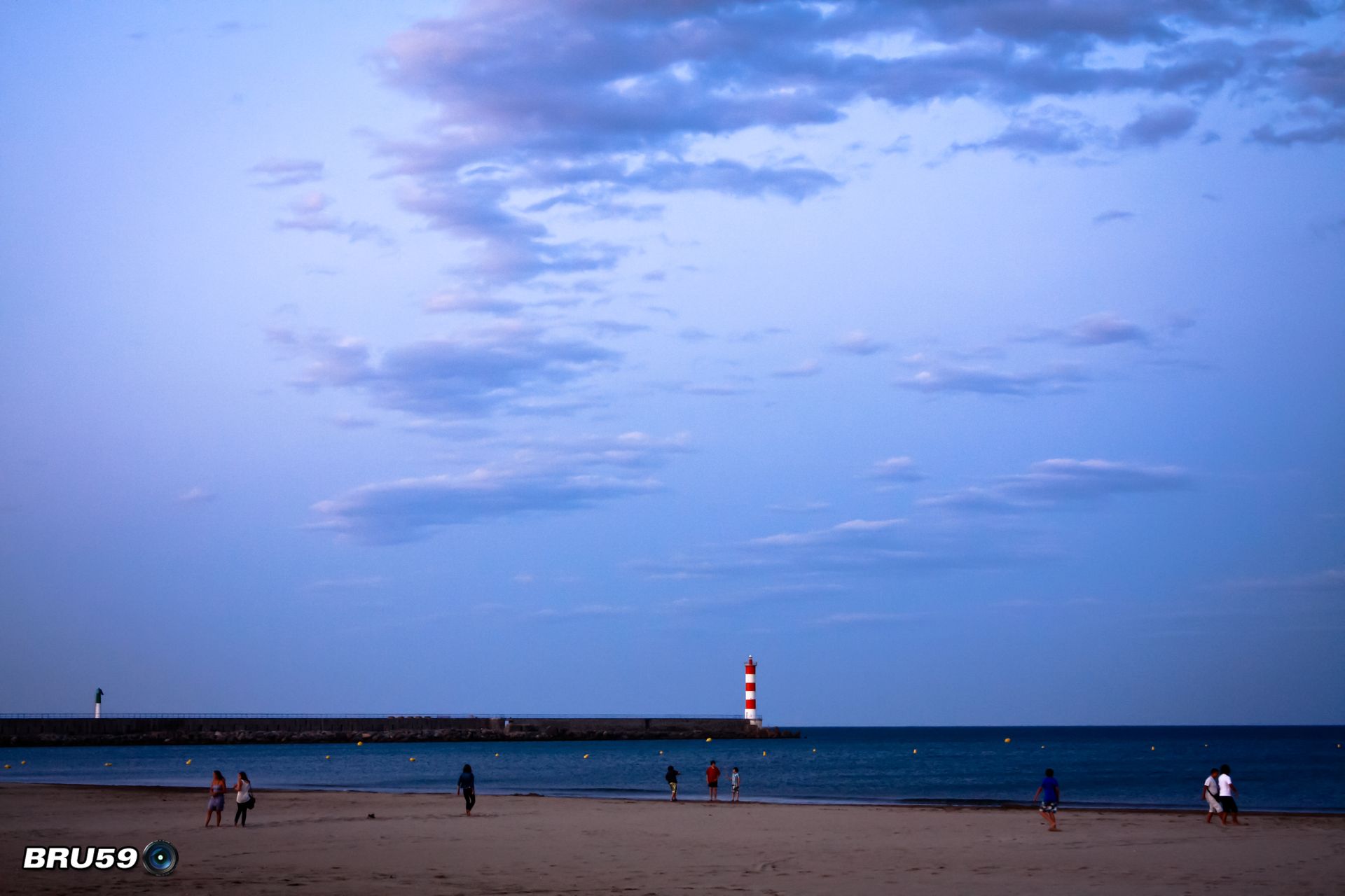 Wallpapers Nature Seas - Oceans - Beaches Port la Nouvelle et son phare