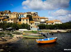  Bateaux Bages et son port de pche