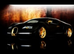  Digital Art Bugatti  Veyron