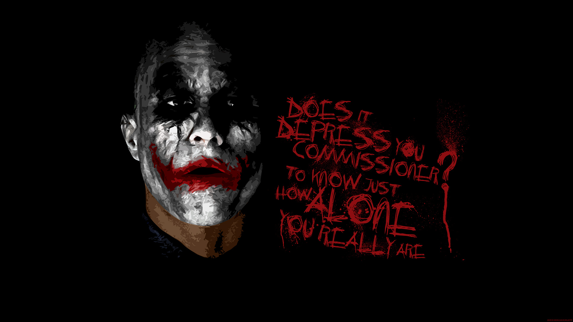 Wallpapers Movies Batman - The Dark Knight The Joker