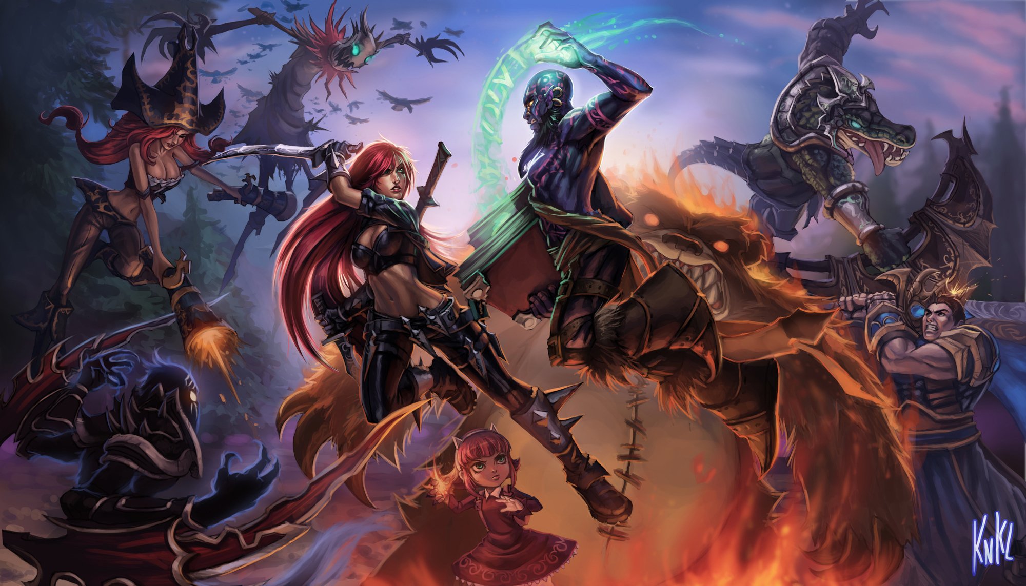 Wallpapers Video Games League of Legends - Clash of Fates Lol.